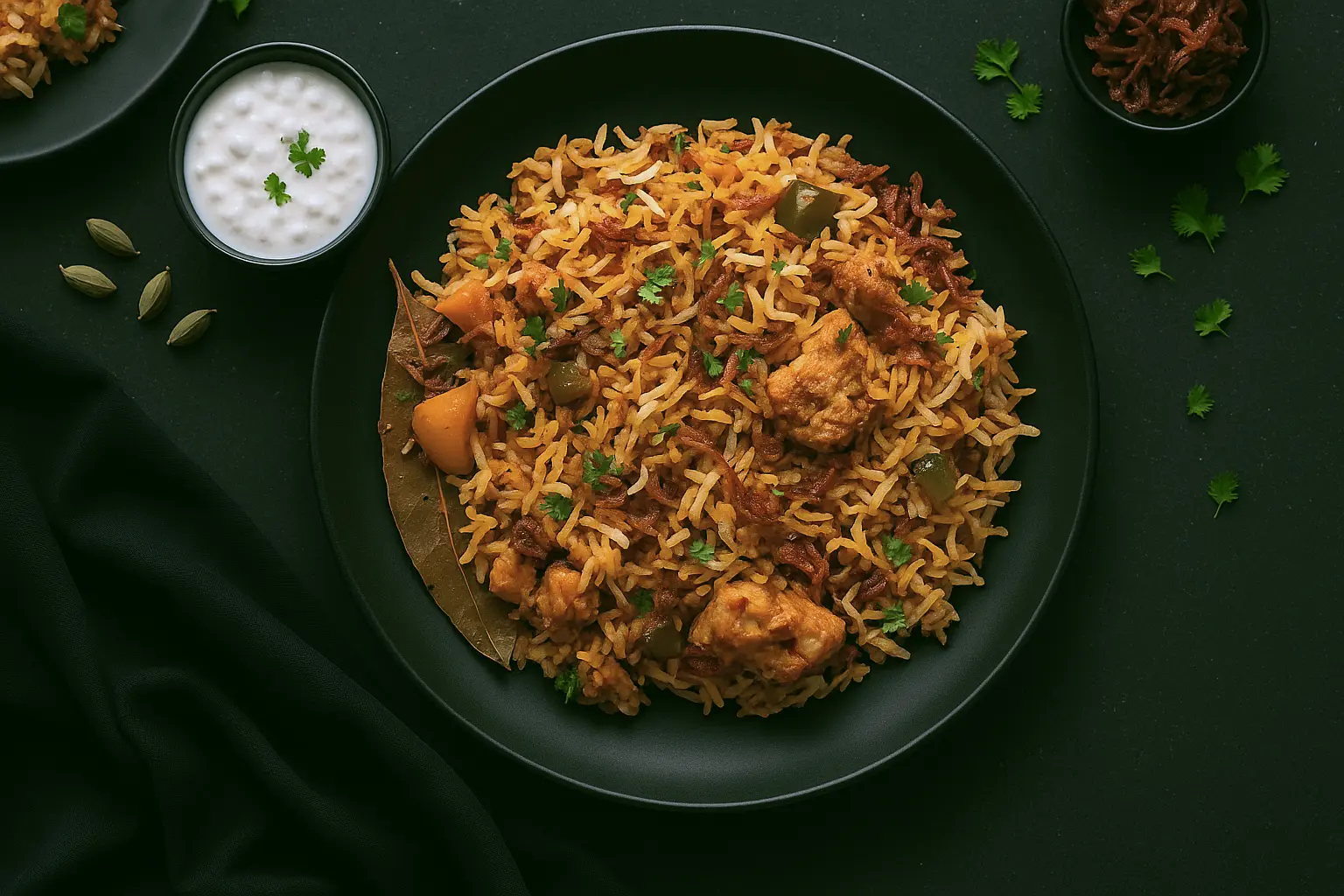 Jackfruit biryani